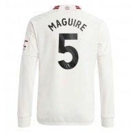 Billiga Manchester United Harry Maguire #5 Tredje fotbollskläder 2023-24 Långärmad